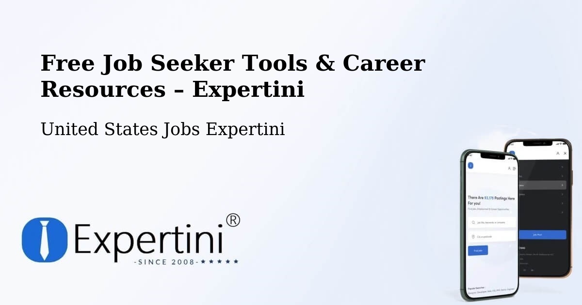 Free Job Seeker Tools & Career Resources – Woodlake - Woodlake, United States Jobs Expertini